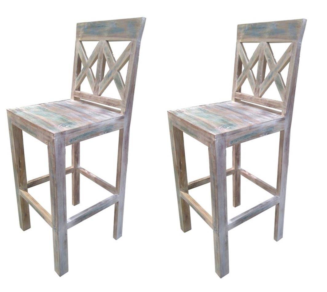 CREEKWOOD SET OF 2 BARSTOOLS