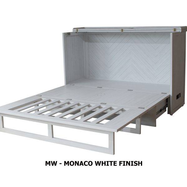 BELIZE BED WITH MONACO WHITE FINISH