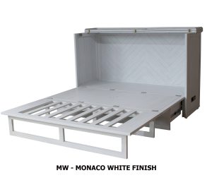 BELIZE BED WITH MONACO WHITE FINISH