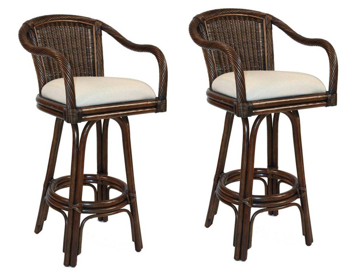 KEY WEST SET OF 2 BARSTOOLS