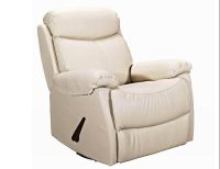 REC-220 RECLINER BEIGE LEATHER