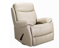 REC-220 MUSCHROOM LEATHER RECLINER