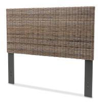 Island Breeze Kauai Grey Kubu Headboard B537