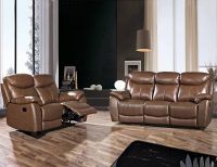 RSLV-3367 LEATHER SOFA AND LOVESEAT SET