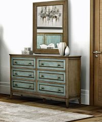 SANIBEL DRESSER AND MIRROR