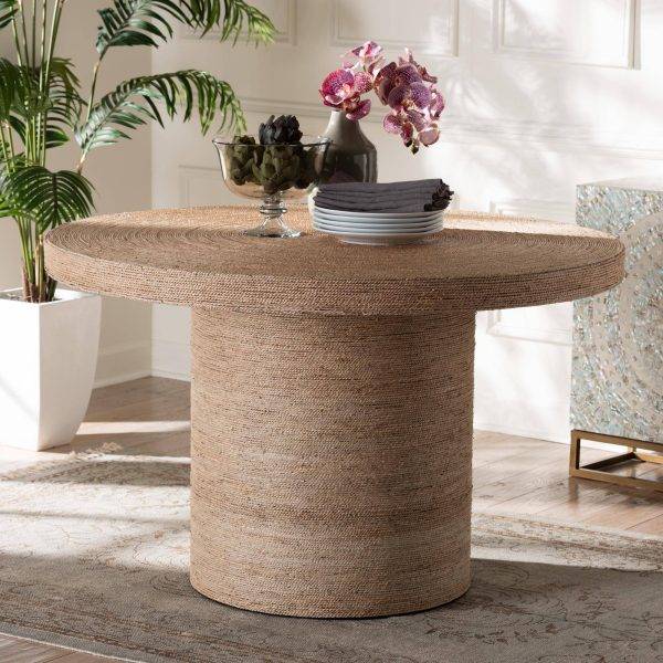 Ballerina Seagrass Round Dining Table