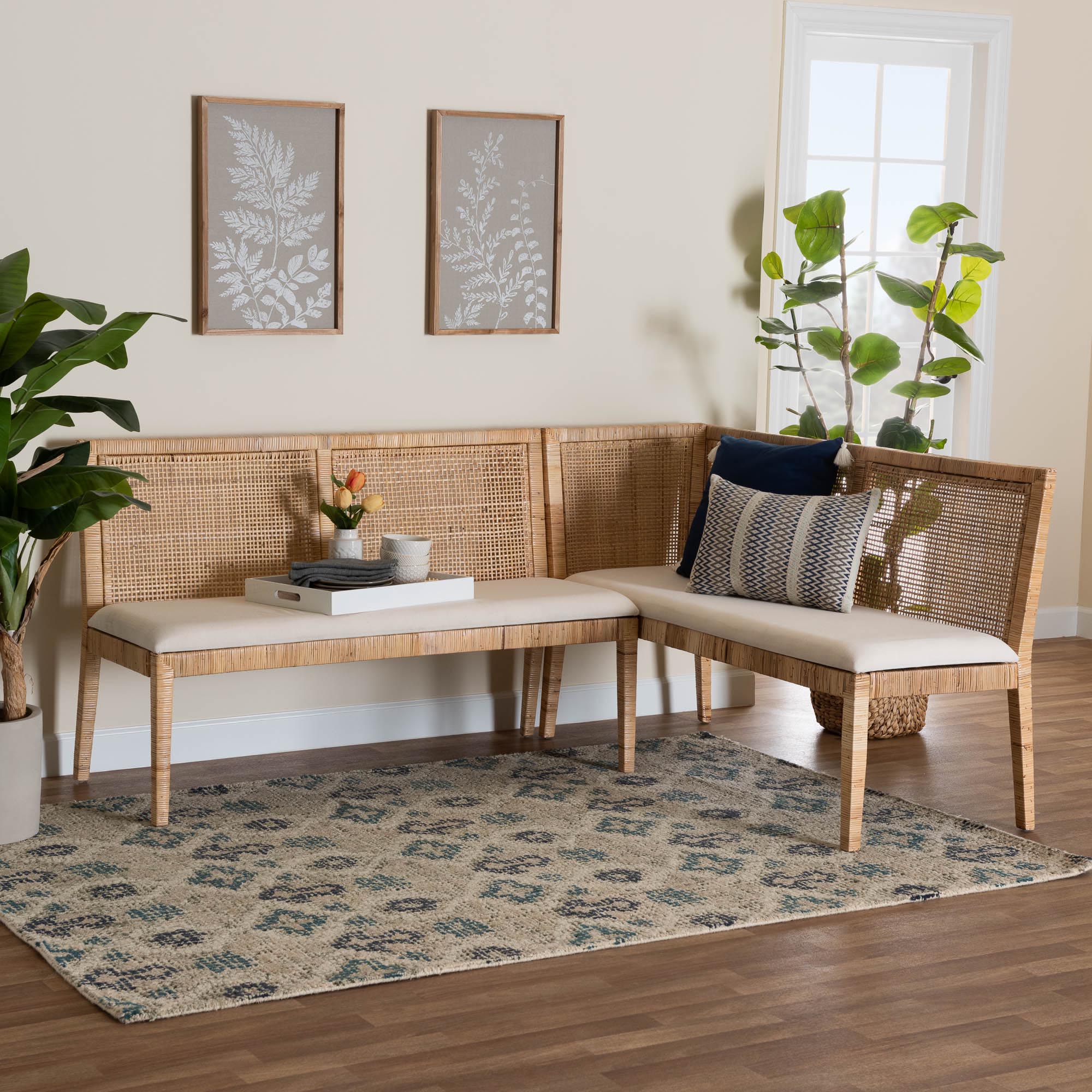 dining bench 2 pc set