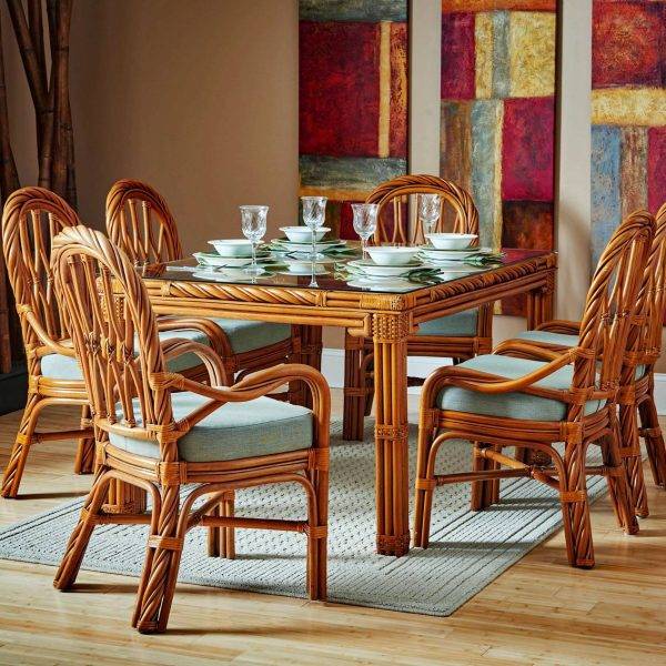 NEW TWIST RECTANGLE DINING SET