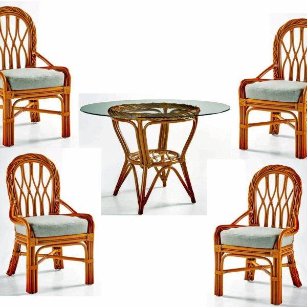 new twist dining set with side chairs