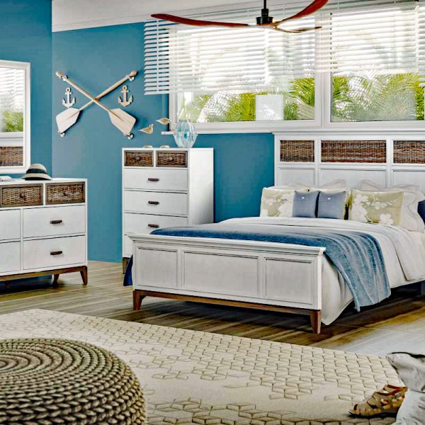 KAUAI WHITE BEDROOM SET