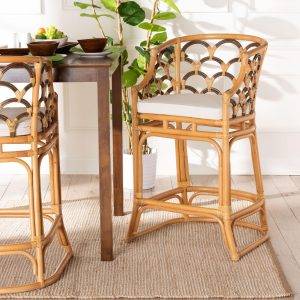 veneto rattan barstool