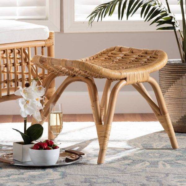 tumon rattan ottoman