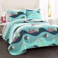 ocean life quilt set