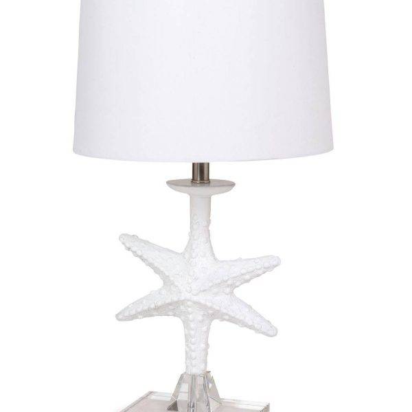 lux 117 starfish lamp white