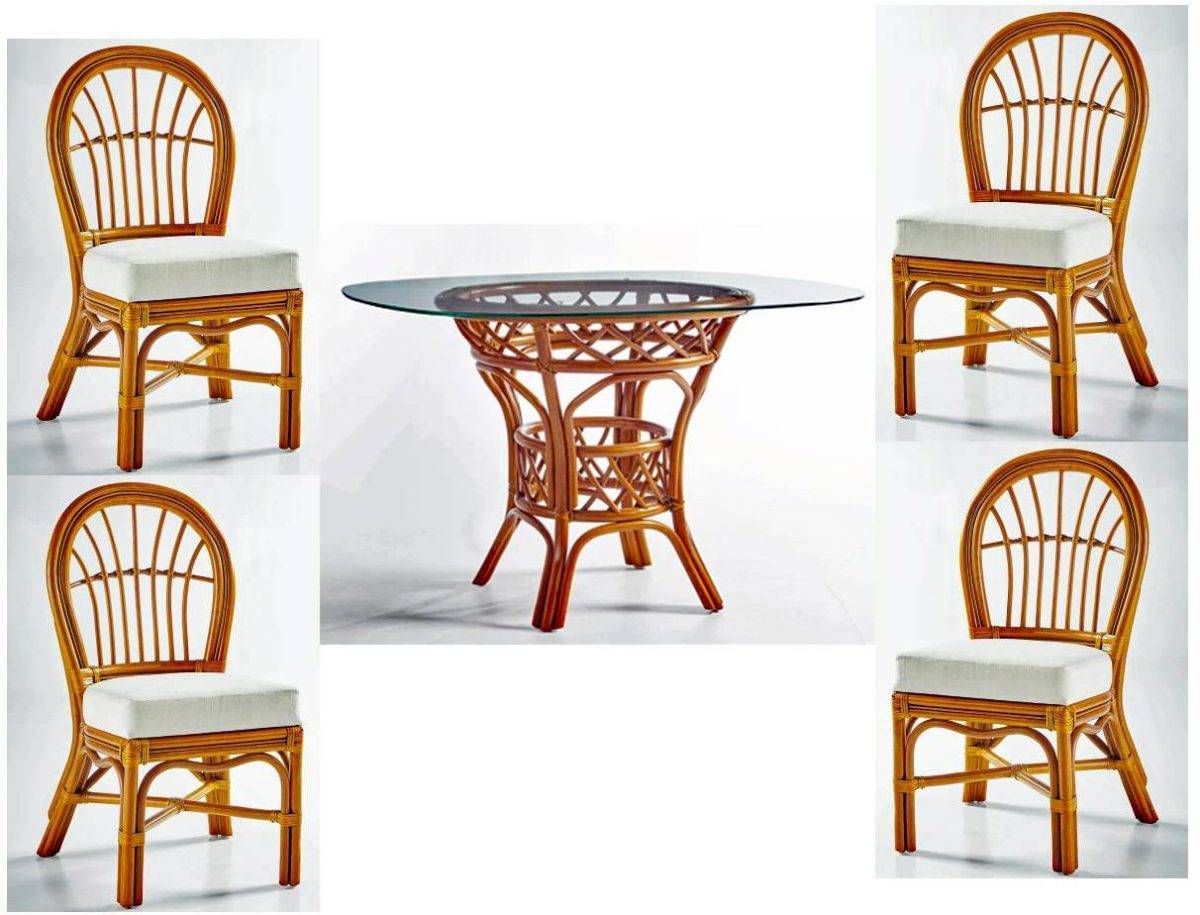 Palm Harbor Dining Set with Side Chairs