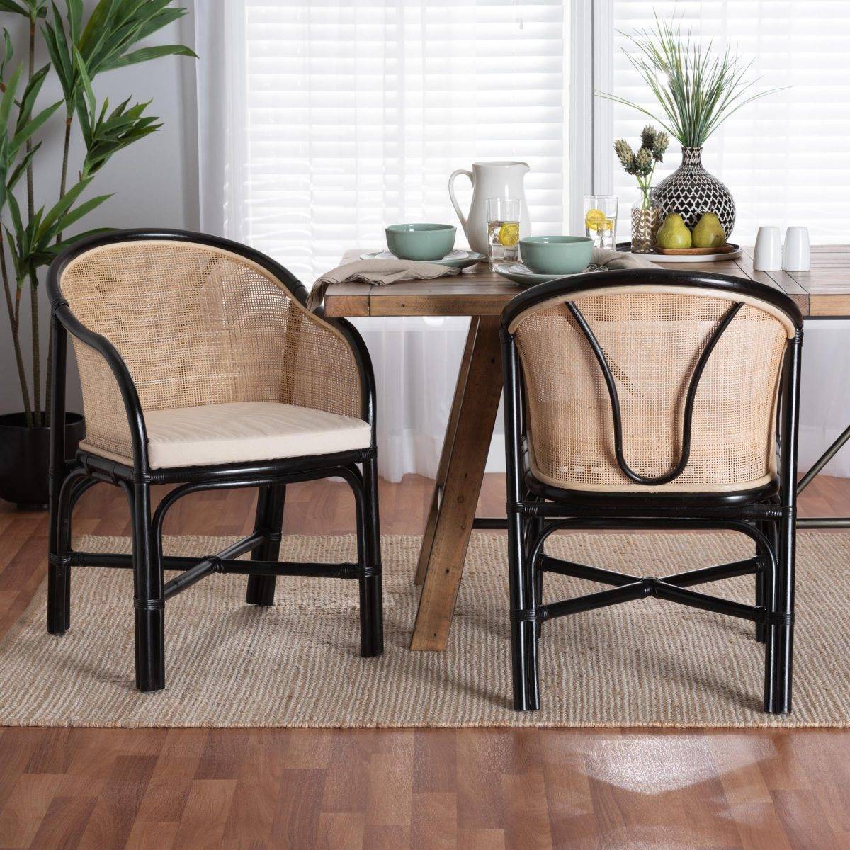 waikiki set of 2 dining chairs