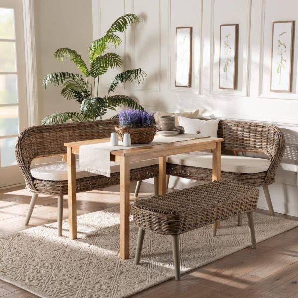 mindanao 4 pc dining nook set