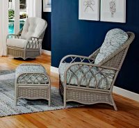 EVERGLADE CHAIR AND OTTOMAN