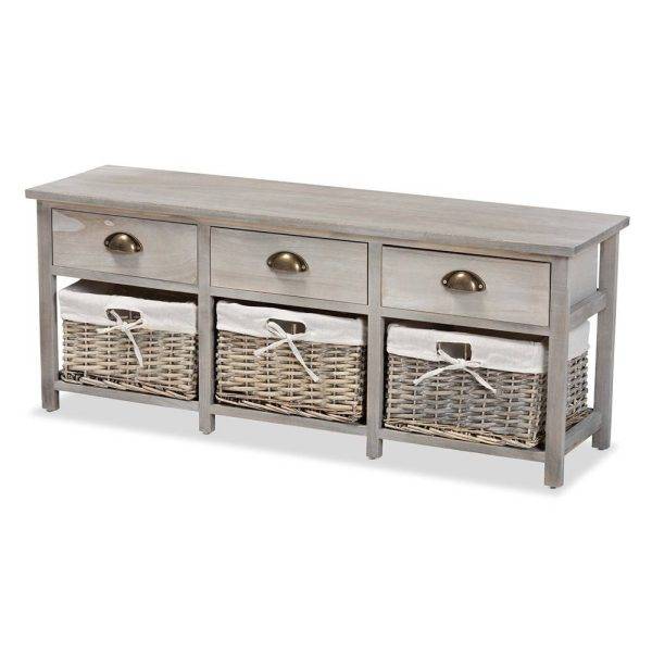 Ivory Coast Storage Bench