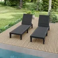 Oslo Set of 2 Chaise Lounges