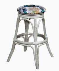 universal stool in rustic driftwood