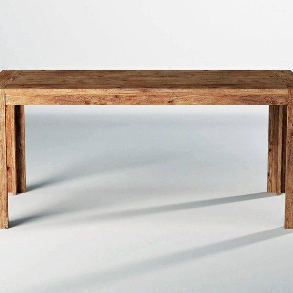 burma acacia wood dining table