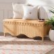 trinity rattan bench