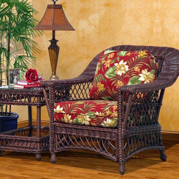 BAR HARBOR 2 PC SET WITH ARM CHAIR AND END TABLE