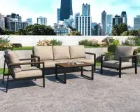 Hixson 4 piece Outdoor Sofa Set