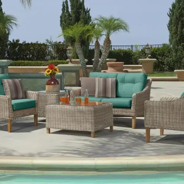 Cambria 5 Piece Outdoor Furniture Lounge Set