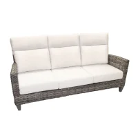 Grand Stafford Wicker 3 Seater Sofa