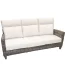 Grand Stafford Wicker 3 Seater Sofa