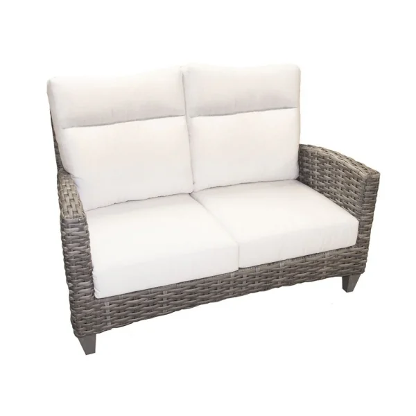 Grand Stafford Wicker Loveseat