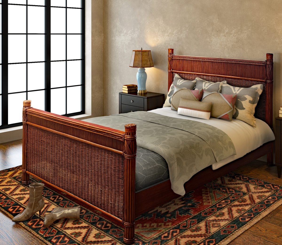 Polynesian Complete Bed