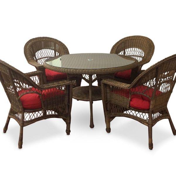 Cape Charles White or Brown outdoor dining set