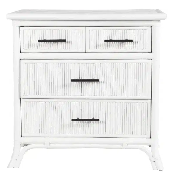 Pencil Rattan Chest Custom Made in USA by David Francis Model B2015