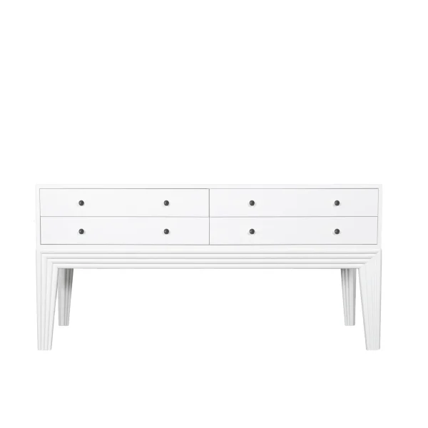 Barcelona Low Profile Console Table Custom Made in USA by David Francis Model  L4300-CONLP