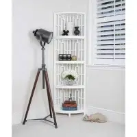 trinity custom corner etagere