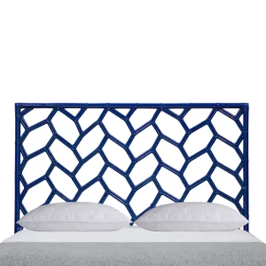 DAVID FRANCIS SILAS HEADBOARD IN HOT ROD BLUE