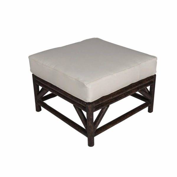 woodland rattan ottoman