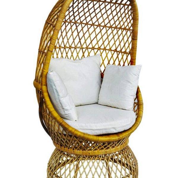 egg style accent chair