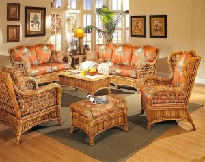 belize living room set by designer wicker