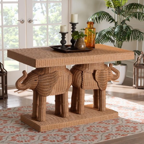 elephant console table