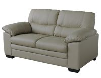 loveseat grey leather