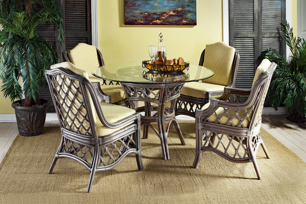 nadine rattan dining set