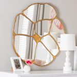 Add the Gold Leaf Flower Mirror +$188.00