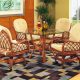 GRAND ISLE CASTER DINING SET