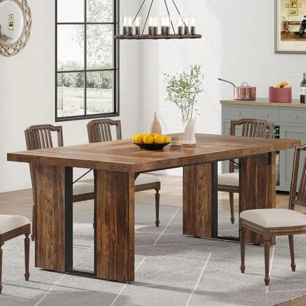 country roads rectangle dining table