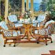 santa cruz caster dining set