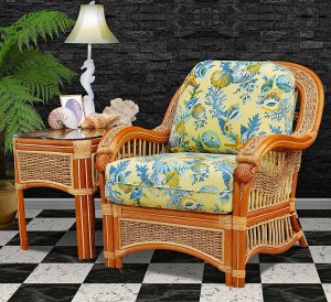 SEASCAPE RATTAN ARM CHAIR